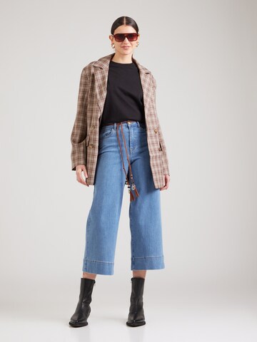 ONLY Wide leg Jeans 'ONLMadison' in Blue