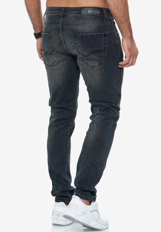 Redbridge Slimfit Jeans 'Brownsville' in Schwarz