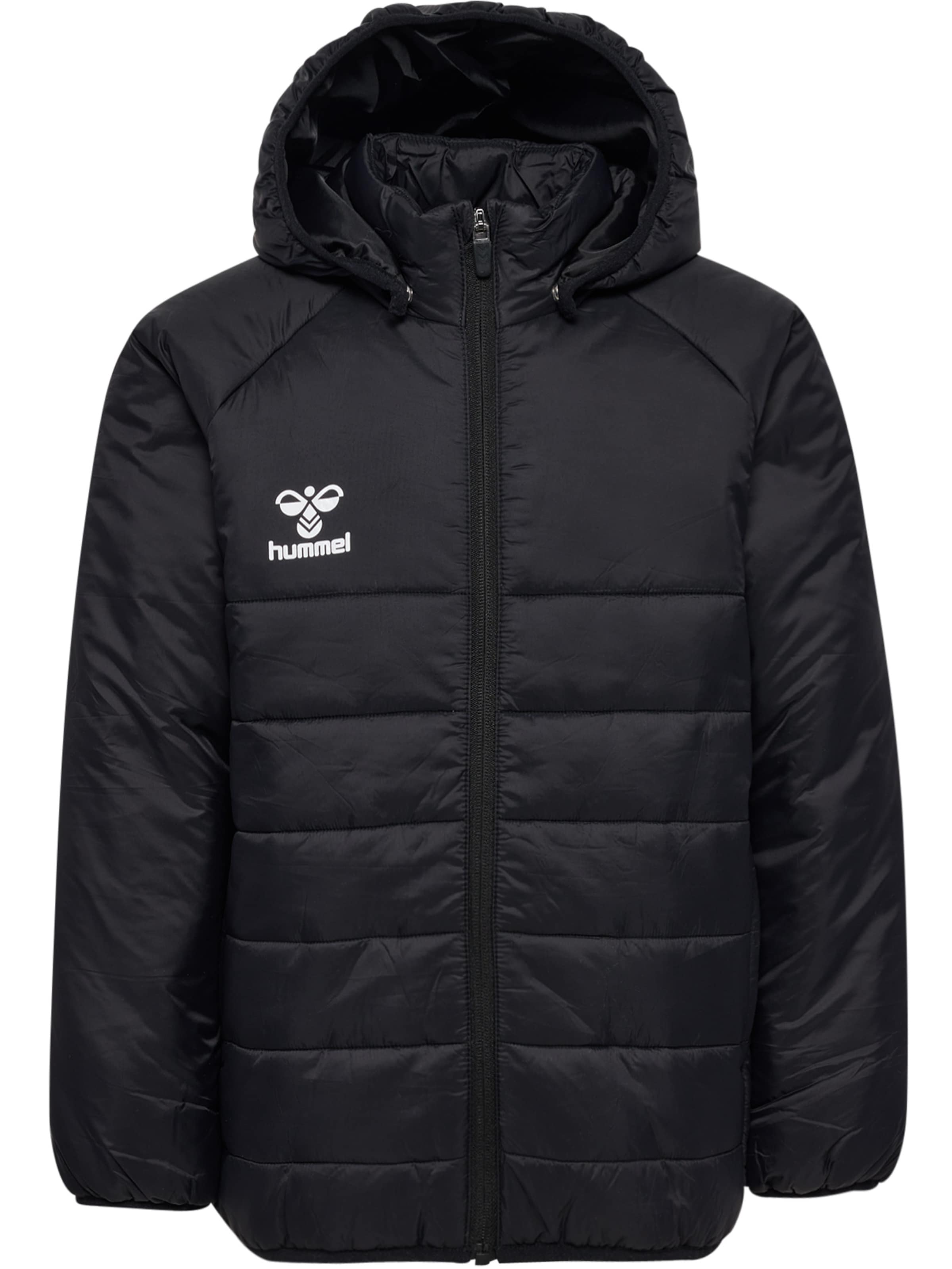 Hummel Winterjas 'Go' in Zwart: voorkant