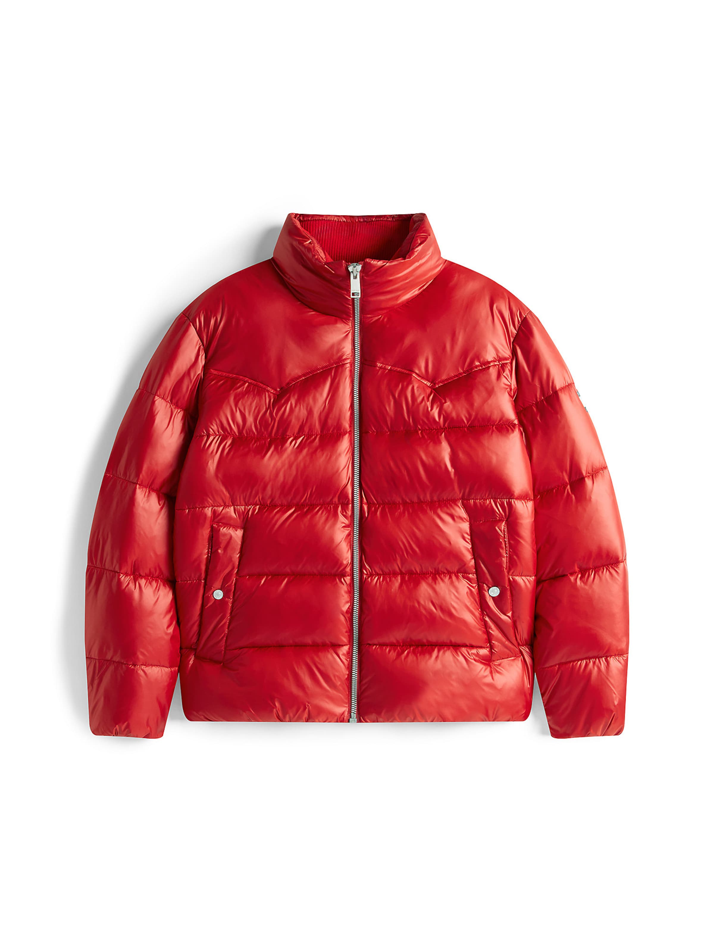 Tommy Jeans Jacke in Rot: Vorderseite