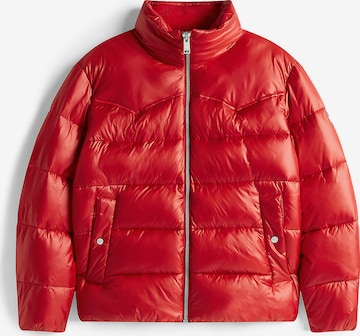 Tommy Jeans Jacke in Rot: Vorderseite