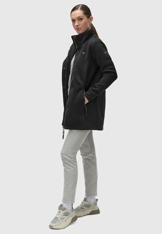 Ragwear Sweat jacket 'Letrice' in Black: front