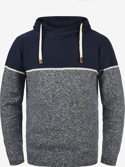 INDICODE JEANS Strickpullover 'Lynde' in grau, Produktansicht