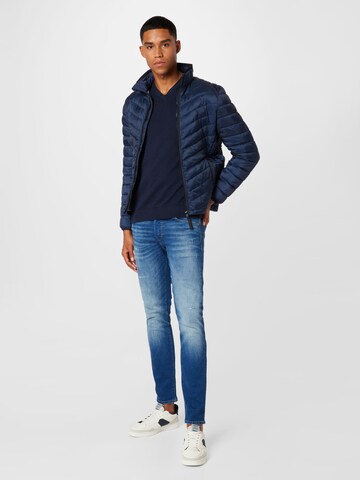 TOM TAILOR Between-Season Jacket in Blue