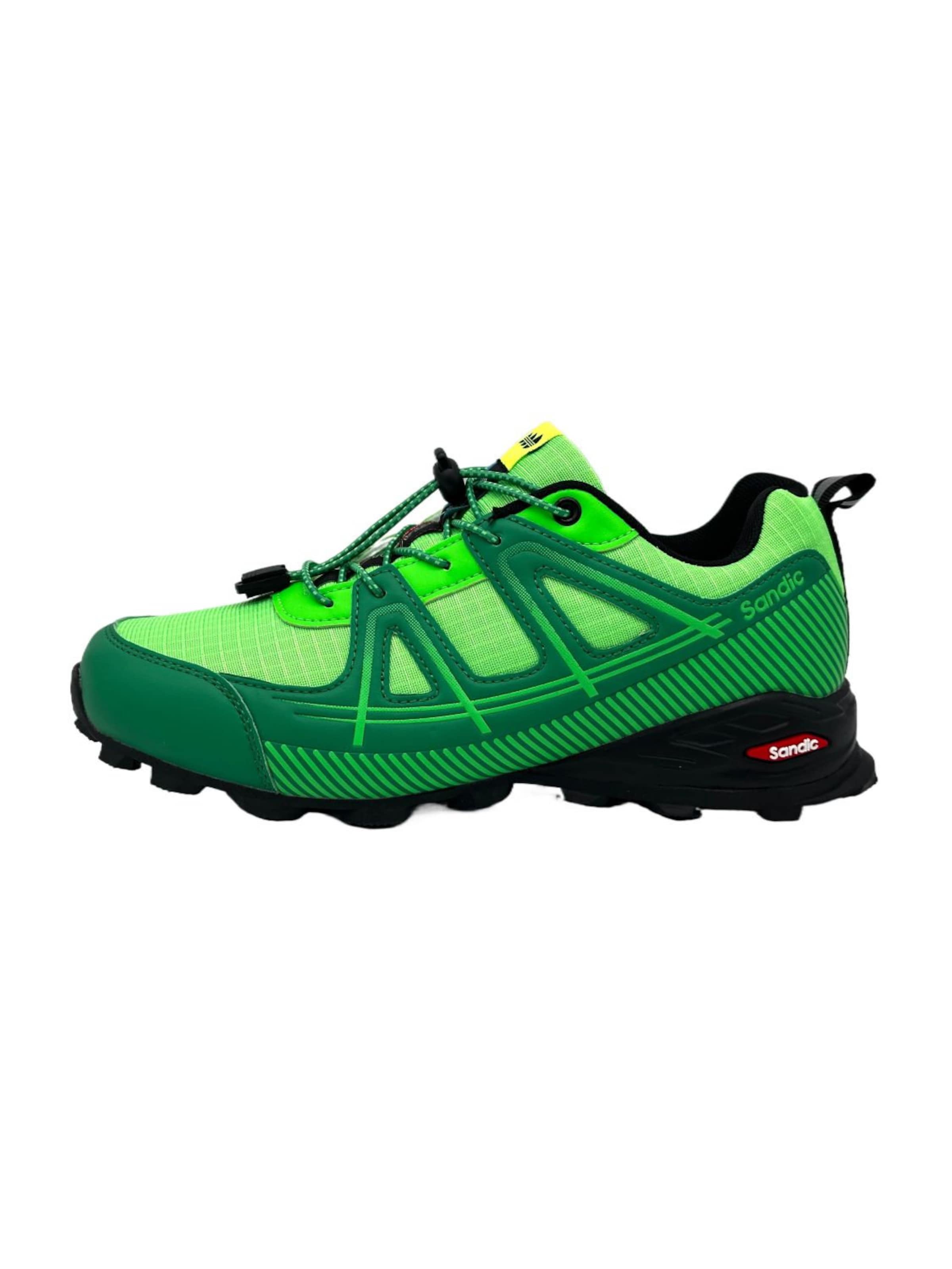 Nowaland Halbschuh 'Outdoor-Schuh mit Schnellverschluss'‌‌‌‌ in Grün: Vorderseite