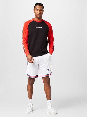 Champion Authentic Athletic Apparel Loosefit Παντελόνι 'Legacy' σε λευκό