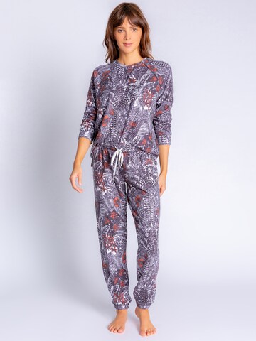 PJ Salvage Pajama Shirt ' Cozy Casual ' in Mixed colors: front