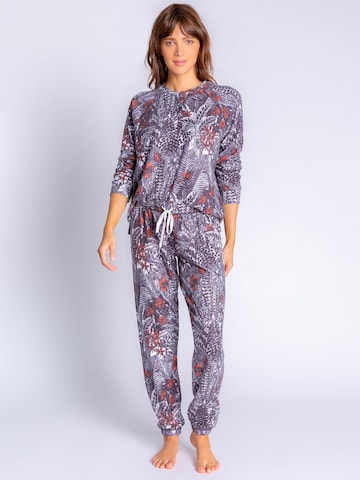 PJ Salvage Slaapshirt ' Cozy Casual ' in Gemengde kleuren: voorkant