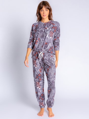 PJ Salvage Pajama Shirt ' Cozy Casual ' in Mixed colors: front