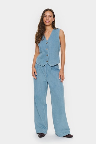 Gilet 'Jaclyn' SAINT TROPEZ en bleu