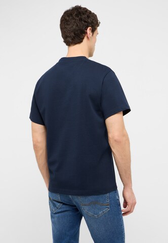 MUSTANG Shirt 'Akron' in Blauw