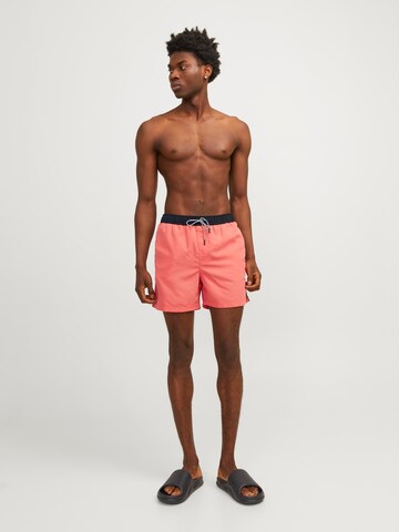 JACK & JONES Board Shorts 'JPSTFiji' in Orange