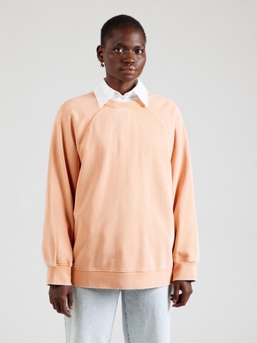 & Other Stories Sweatshirt in Orange: front
