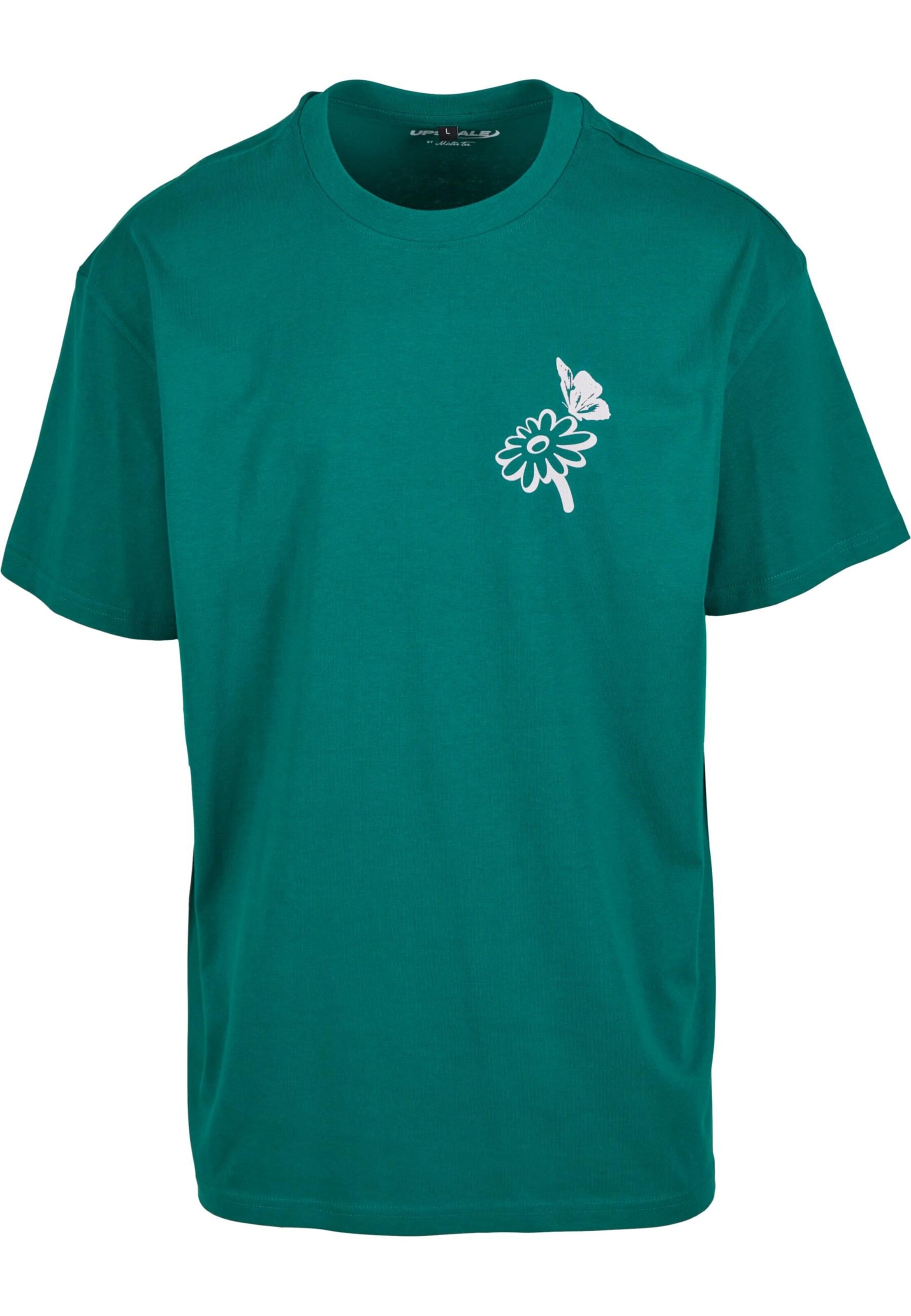 Mister Tee Футболка 'Bold Actions' в Зеленый: спереди