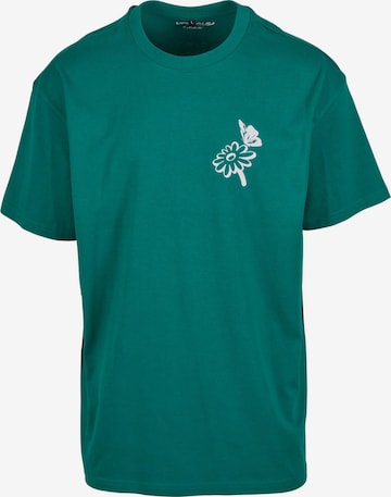 Mister Tee Tričko 'Bold Actions' - Zelená: predná strana