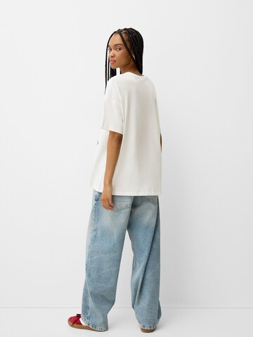T-shirt Bershka en beige