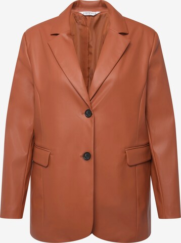 Studio Untold Blazer in Brown: front