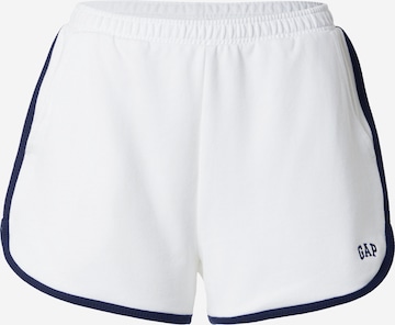 GAP Loosefit Housut värissä valkoinen: etupuoli