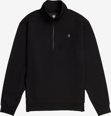 Felpa 'Premium Core' di G-STAR in nero: frontale