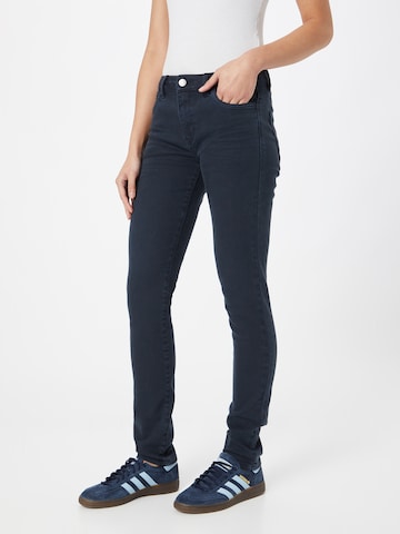 ESPRIT Slimfit Jeans in Blauw: voorkant