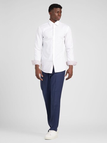 HUGO - Ajuste regular Camisa 'Koey' en blanco