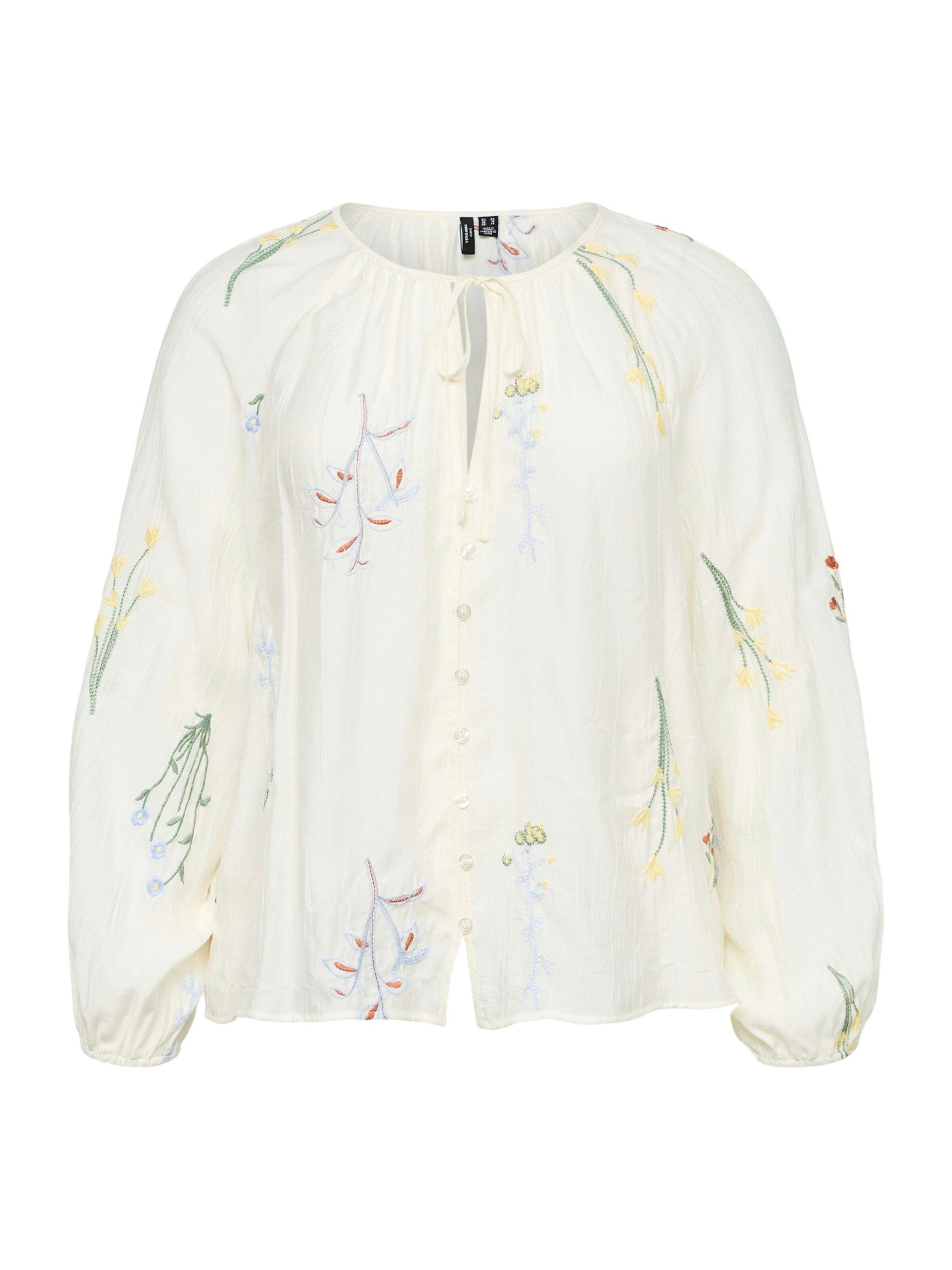 Vero Moda Curve Blouse 'VMCLINA' in White: front