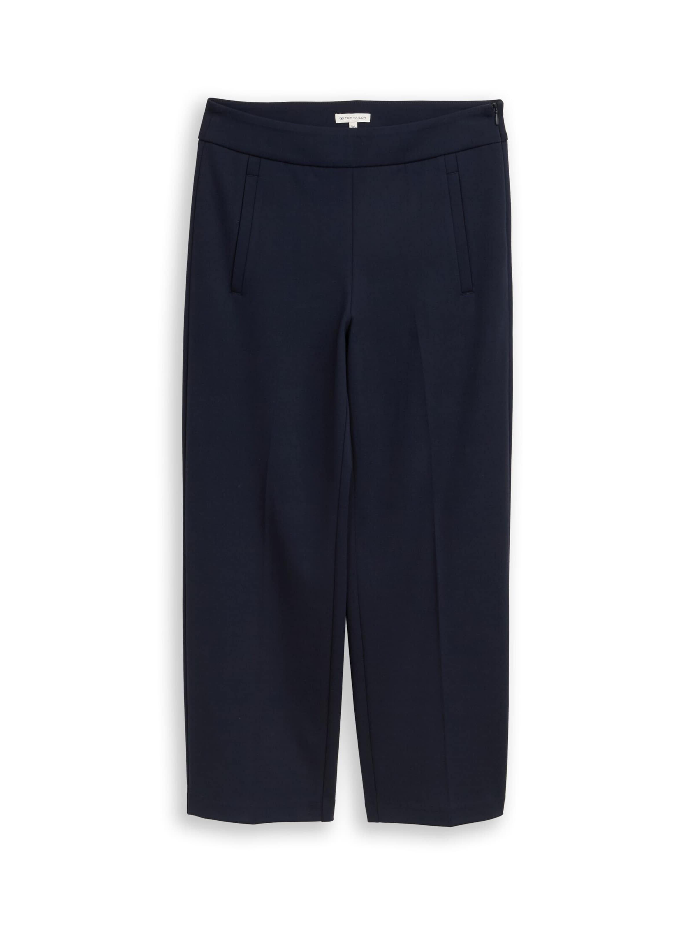 TOM TAILOR Regular Pantalon 'Mia' in Blauw: voorkant