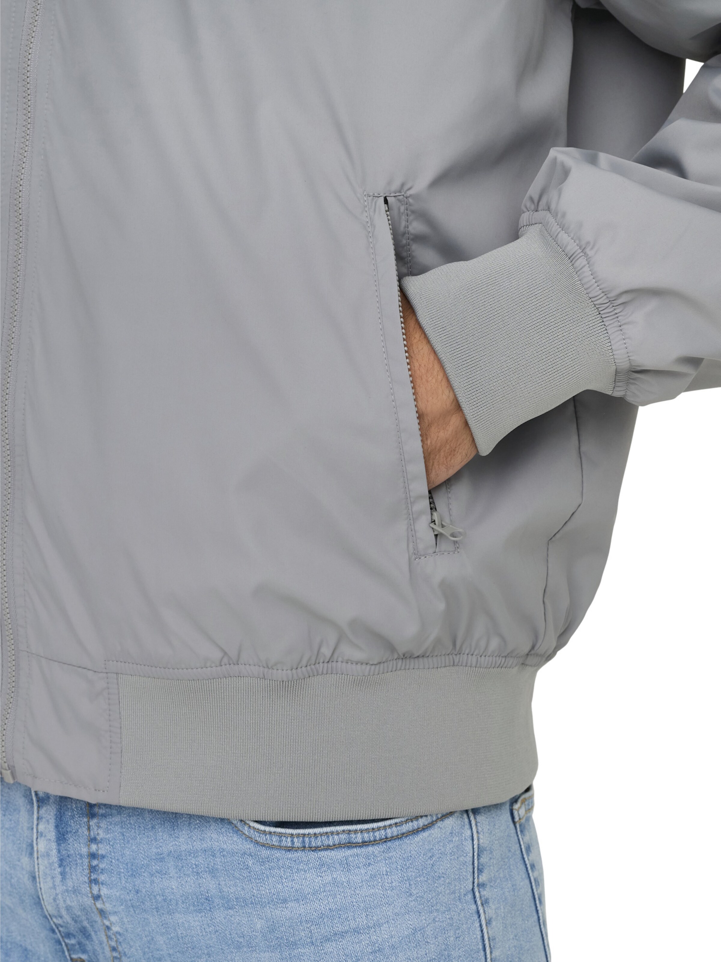 Only & Sons Bomberjacke 'Gavin' in Grau