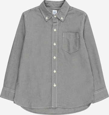 Coupe regular Chemise GAP en gris : devant