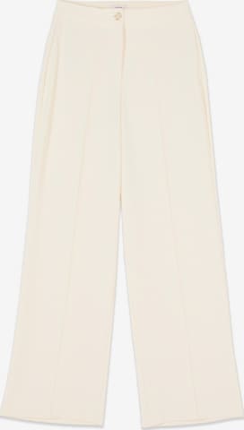Baggy Pantaloni di oltre in bianco: frontale