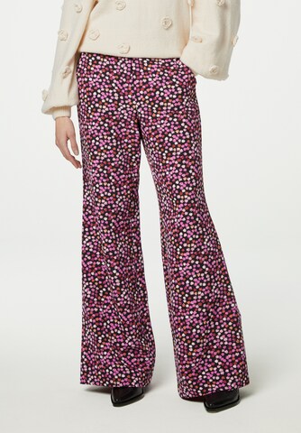 évasé Pantalon Fabienne Chapot en mélange de couleurs