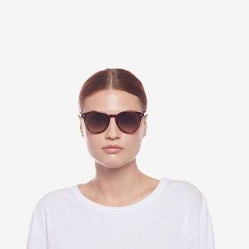 LE SPECS Sonnenbrille 'Bandwagon' in Braun
