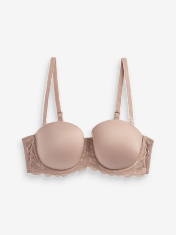 Next Bandeau Bra in Beige