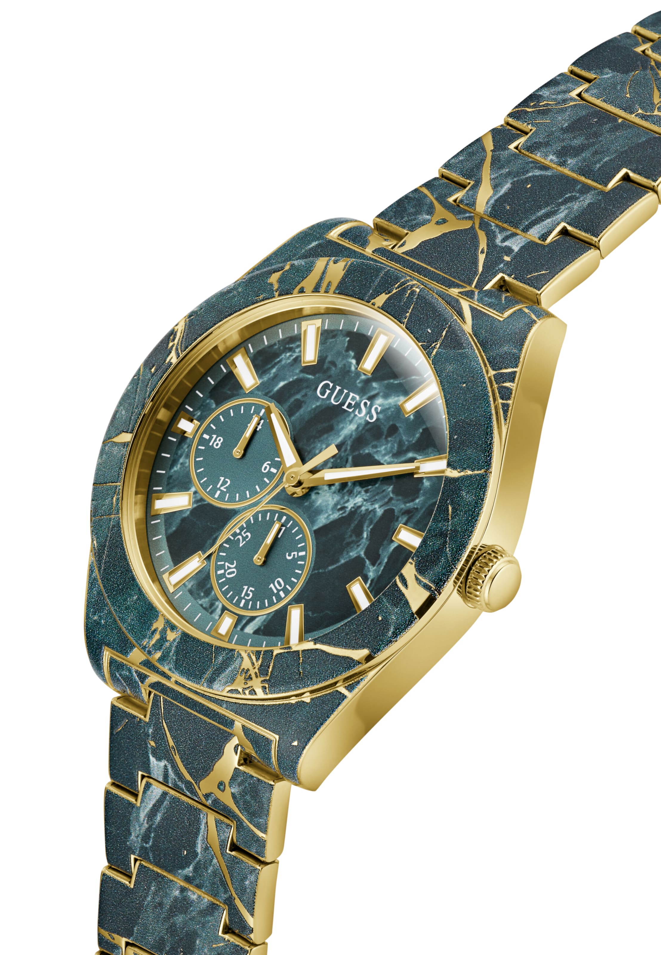 GUESS Analog Watch 'FLASH' in Green