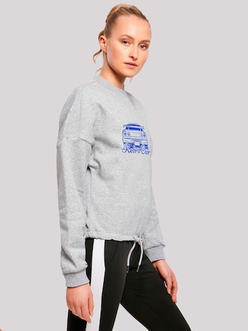 F4NT4STIC Sweatshirt 'Retro Car Japanese Streetstyle' in Grijs