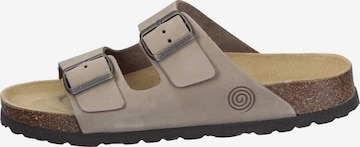 DR. BRINKMANN Muiltjes 'Bonillo' in Beige: voorkant