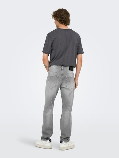 Only & Sons Jeans 'Edge' in 28 in de kleur Grey denim, Productweergave