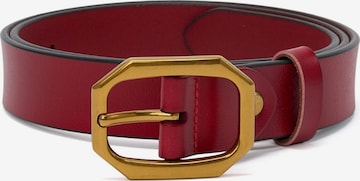 jolar Belt 'ELEGENT GOLD' in Red: front
