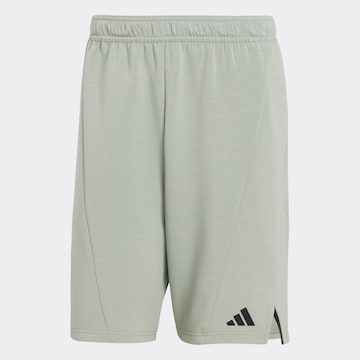 ADIDAS PERFORMANCE Спортивные штаны 'Designed for Training' в Зеленый: спереди