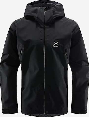 Haglöfs Outdoor jacket 'Roc GTX' in Black: front