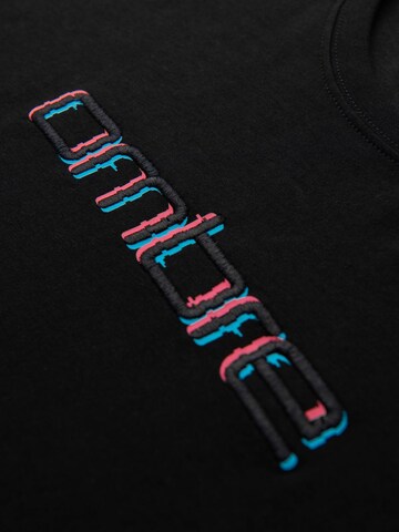 Ombre Shirt in Black