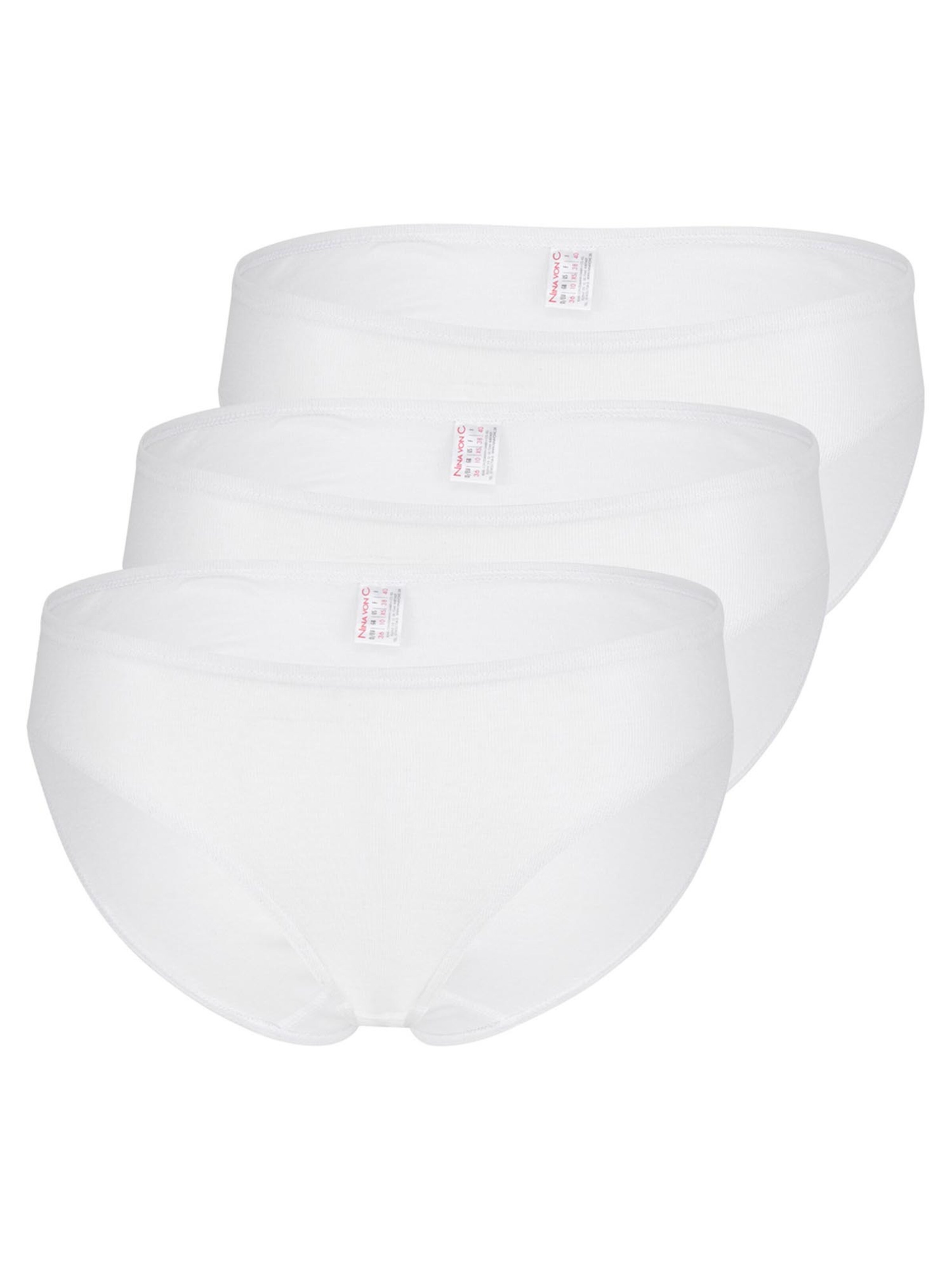 Nina von C. Slip 'Daily'‌‌‌‌ in Weiß: Vorderseite