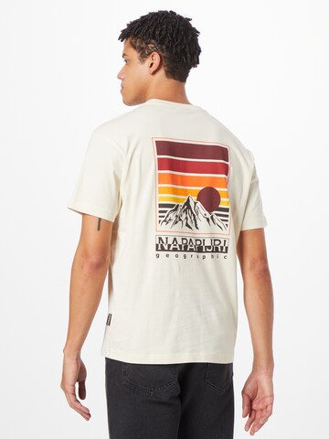 NAPAPIJRI T-Shirt 'Bolivar' in Beige