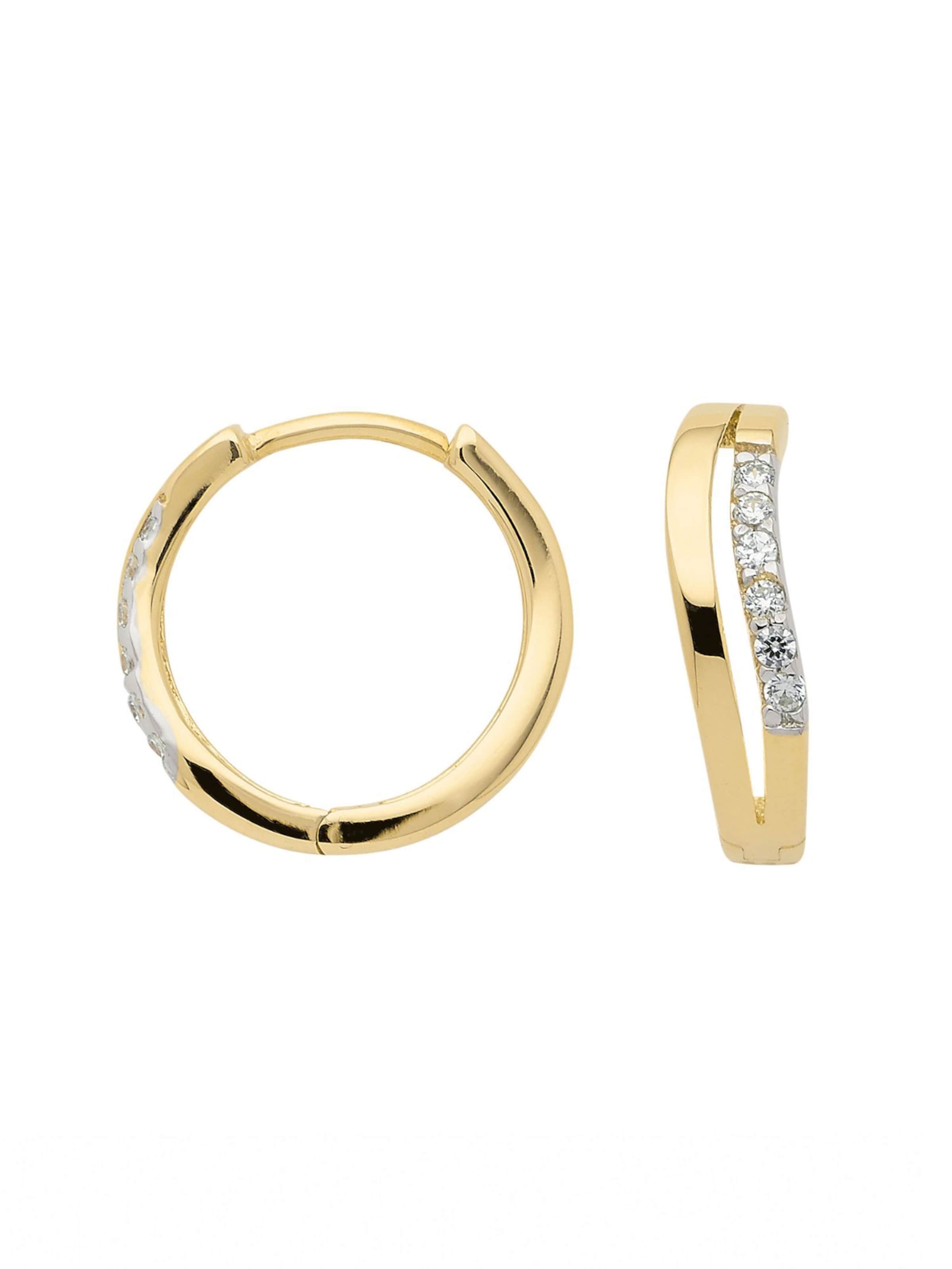 Adelia´s Earrings in Gold: front