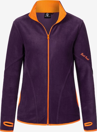 Rock Creek Fleecejacke in brombeer / orange, Produktansicht