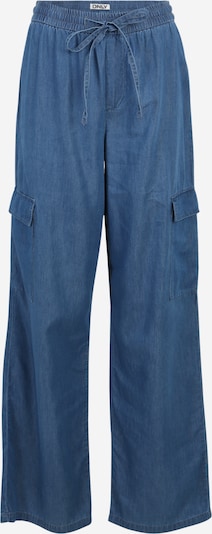 Only Tall Jeans cargo 'MARLA' en bleu denim, Vue avec produit