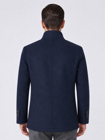 ALLTHEMEN Winterjas 'Winterkern' in Blauw