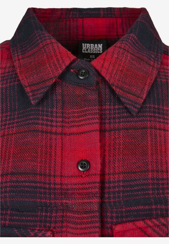 Camicia da donna di Urban Classics in rosso