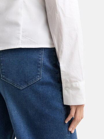 TOM TAILOR DENIM Blouse in Wit