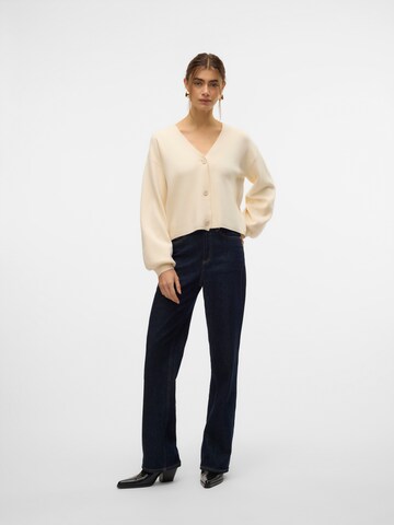 VERO MODA Cardigan 'Gold' i beige